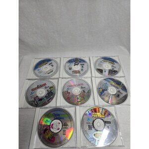 General Mills AOL Kids PC CD ROM Lot With Cases 8 Games